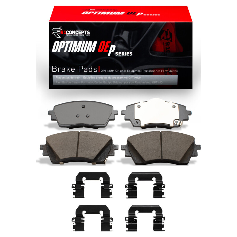 Hyundai Kona Brake Pads - Front - R1 Concepts - Optimum OE - `24-`25